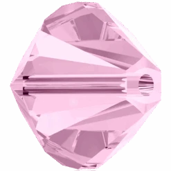 Swarovski Crystal Beads Bicone (5328) Rosaline(Swarovski Crystal Beads Bicone 5328 Rosaline) -BlueStreak Crystal Shop Serinity Crystal Beads Bicone 5328 Rosaline 2