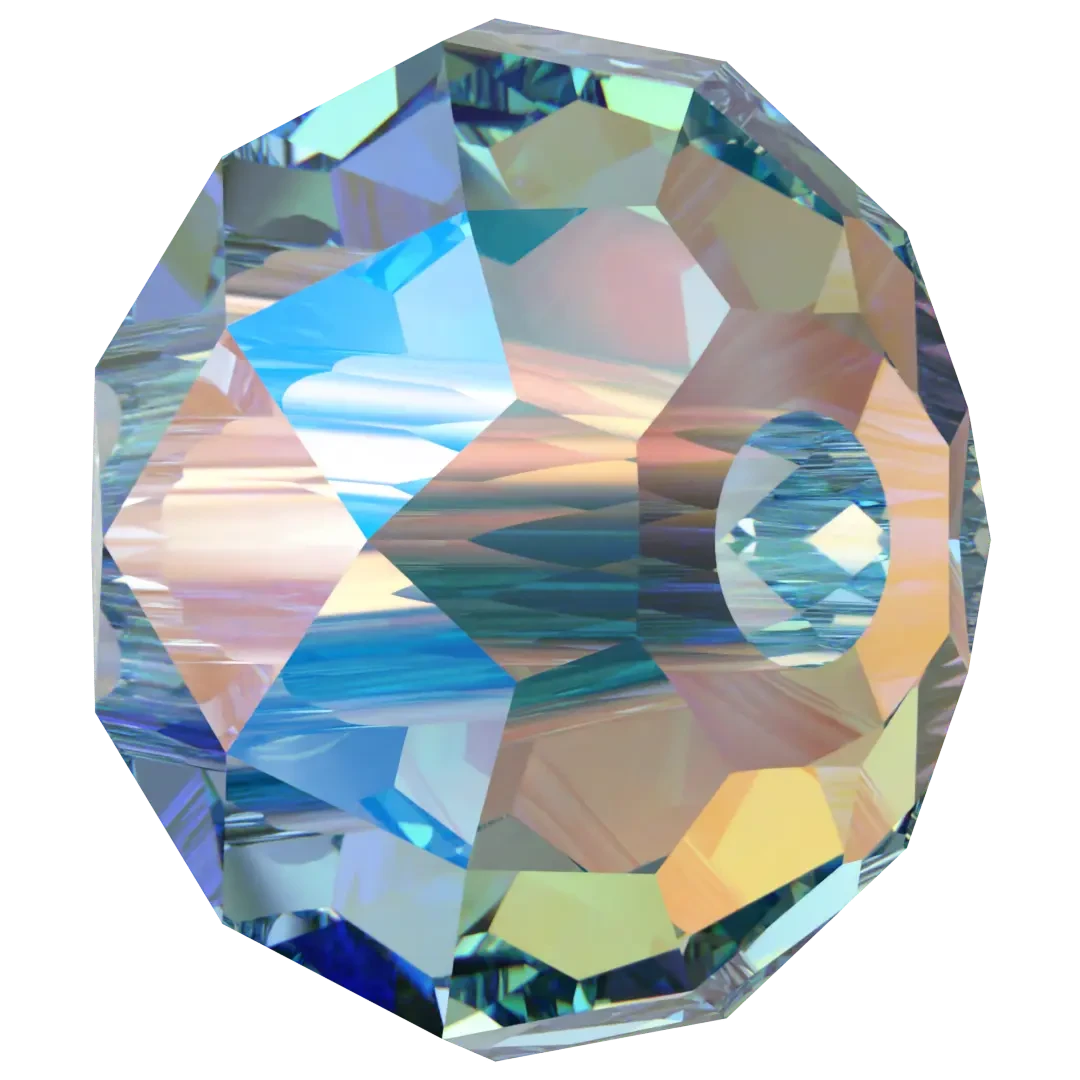 Serinity Crystal Beads Briolette (5040) Aquamarine Shimmer 2X(Serinity 5040 Beads Briolette Aquamarine Shimmer 2x) 4 Serinity Crystal Beads Briolette (5040) Aquamarine Shimmer 2X(Serinity 5040 Beads Briolette Aquamarine Shimmer 2x) - Image 2