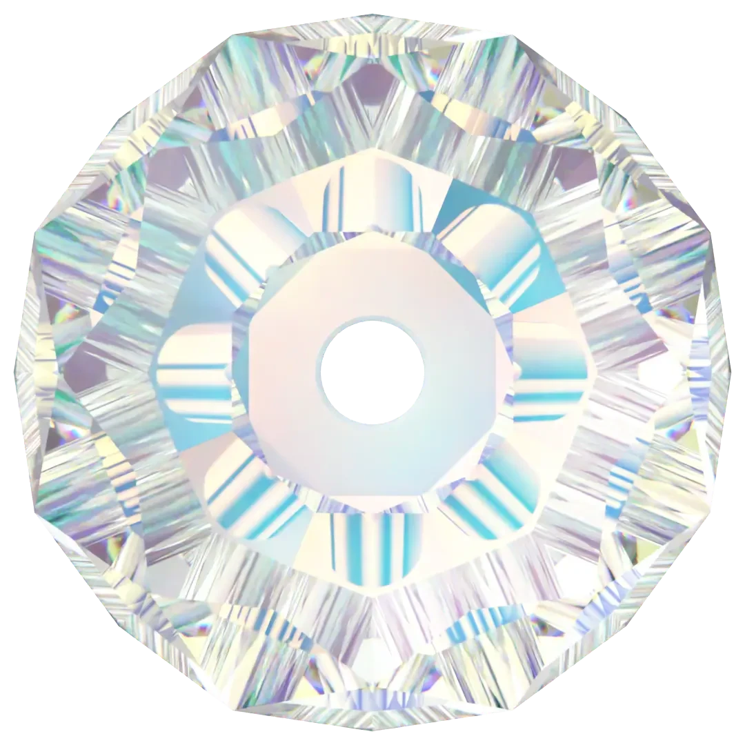 Swarovski Crystal Beads Briolette (5040) Crystal AB(Swarovski 5040 Beads Briolette Crystal Ab) 5 Swarovski Crystal Beads Briolette (5040) Crystal AB(Swarovski 5040 Beads Briolette Crystal Ab) - Image 3