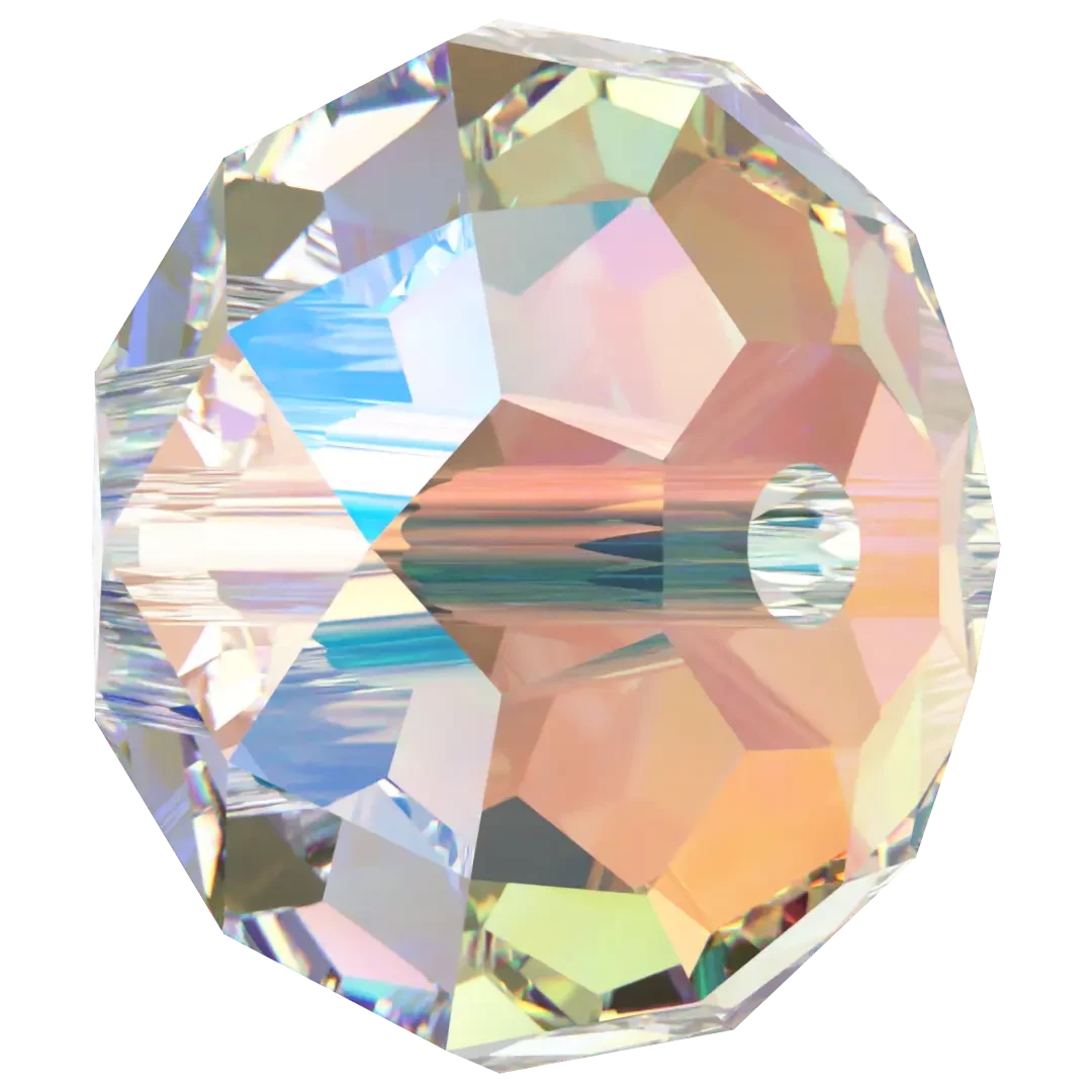 Swarovski Crystal Beads Briolette (5040) Crystal Shimmer 2X(Swarovski 5040 Beads Briolette Crystal Shimmer 2x) 4 Swarovski Crystal Beads Briolette (5040) Crystal Shimmer 2X(Swarovski 5040 Beads Briolette Crystal Shimmer 2x) - Image 2