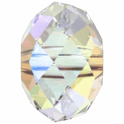 Swarovski Crystal Beads Briolette (5040) Crystal Shimmer 2X(Swarovski 5040 Beads Briolette Crystal Shimmer 2x)