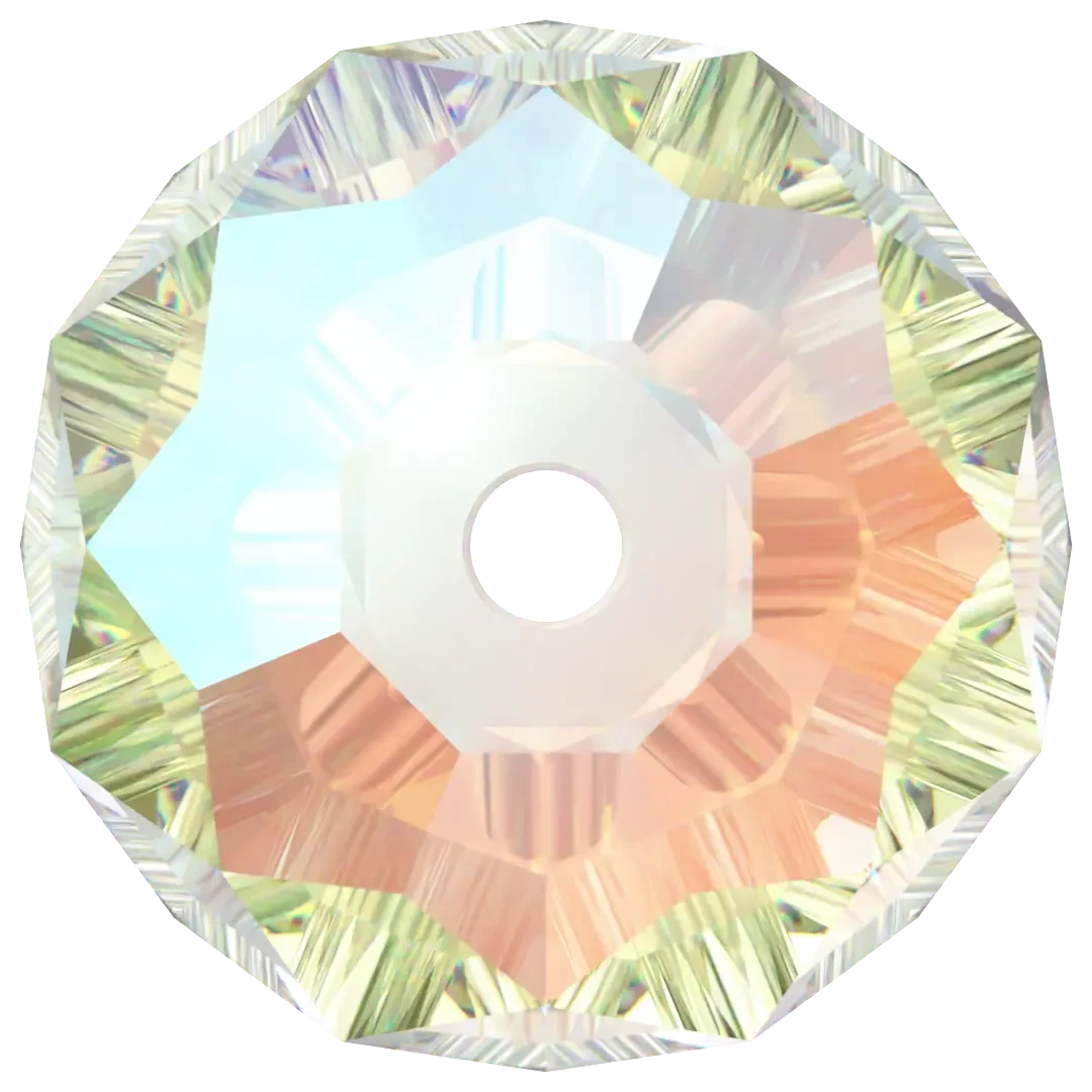 Swarovski Crystal Beads Briolette (5040) Crystal Shimmer 2X(Swarovski 5040 Beads Briolette Crystal Shimmer 2x) 5 Swarovski Crystal Beads Briolette (5040) Crystal Shimmer 2X(Swarovski 5040 Beads Briolette Crystal Shimmer 2x) - Image 3