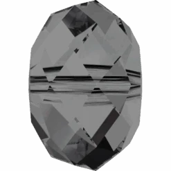 Swarovski Crystal Beads Briolette (5040) Crystal Silver Night(Swarovski 5040 Beads Briolette Crystal Silver Night)