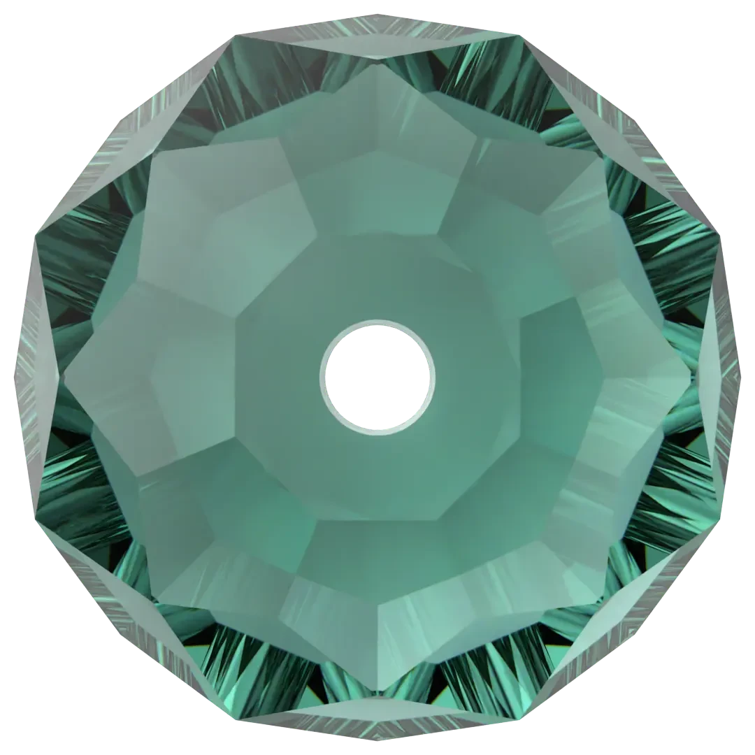 Swarovski Crystal Beads Briolette (5040) Emerald(Swarovski 5040 Beads Briolette Emerald) 5 Swarovski Crystal Beads Briolette (5040) Emerald(Swarovski 5040 Beads Briolette Emerald) - Image 3