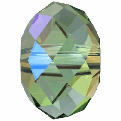 Swarovski Crystal Beads Briolette (5040) Erinite Shimmer 2X(Swarovski 5040 Beads Briolette Erinite Shimmer 2x)