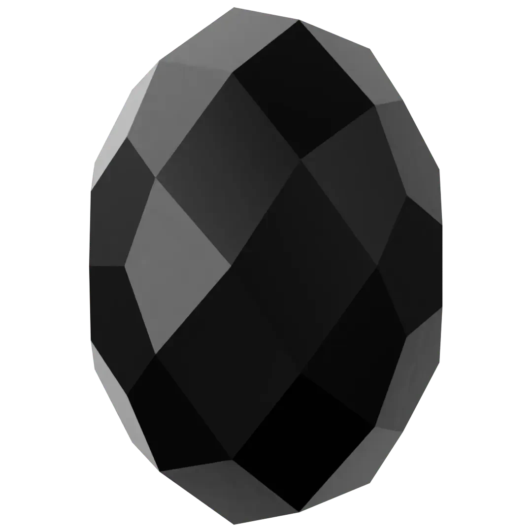 Swarovski Crystal Beads Briolette (5040) Jet(Swarovski 5040 Beads Briolette Jet) 3 Swarovski Crystal Beads Briolette (5040) Jet(Swarovski 5040 Beads Briolette Jet)