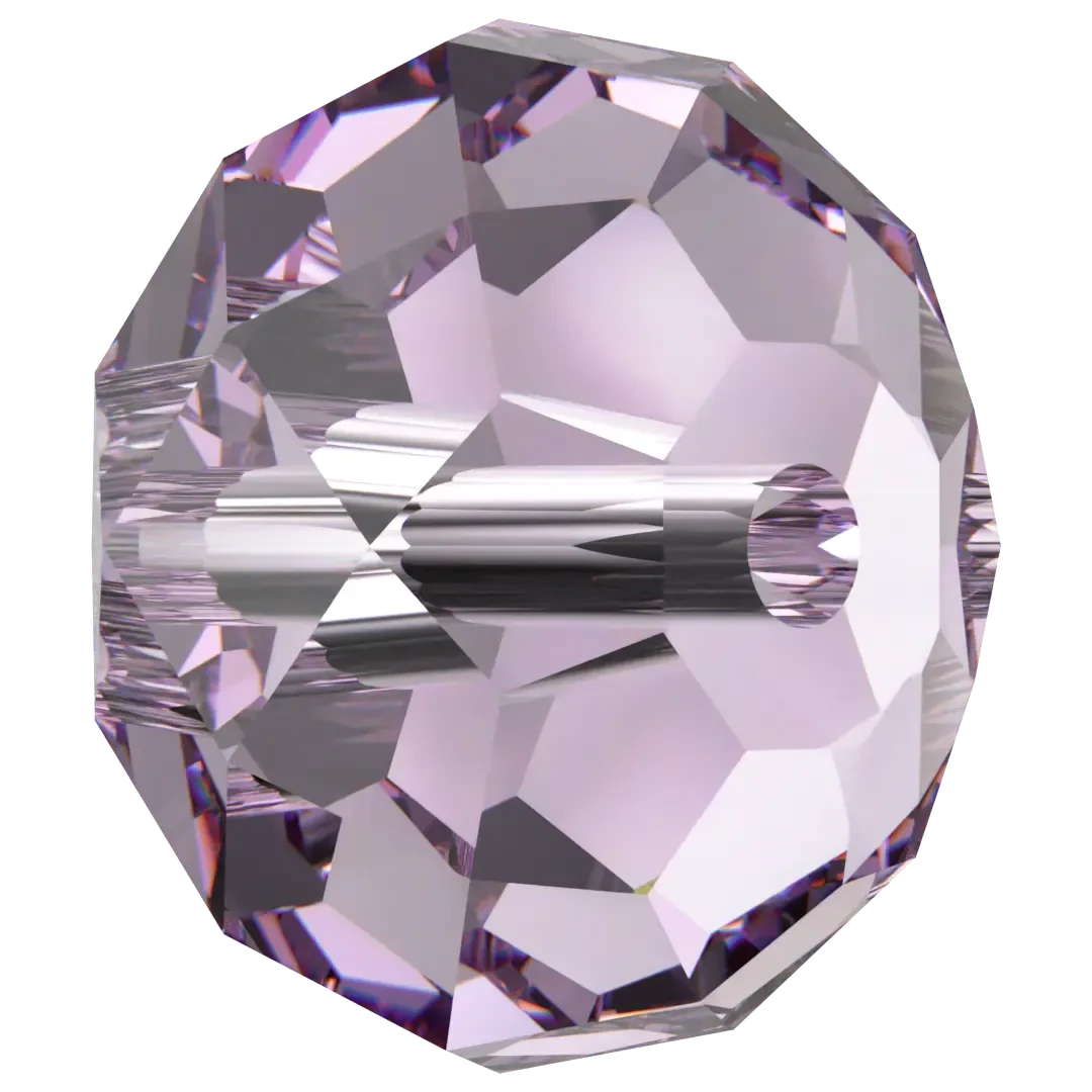 Swarovski Crystal Beads Briolette (5040) Light Amethyst(Swarovski 5040 Beads Briolette Light Amethyst) 4 Swarovski Crystal Beads Briolette (5040) Light Amethyst(Swarovski 5040 Beads Briolette Light Amethyst) - Image 2