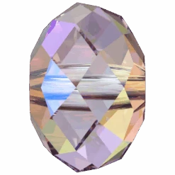 Serinity Crystal Beads Briolette (5040) Light Amethyst Shimmer 2X(Serinity 5040 Beads Briolette Light Amethyst Shimmer 2x)