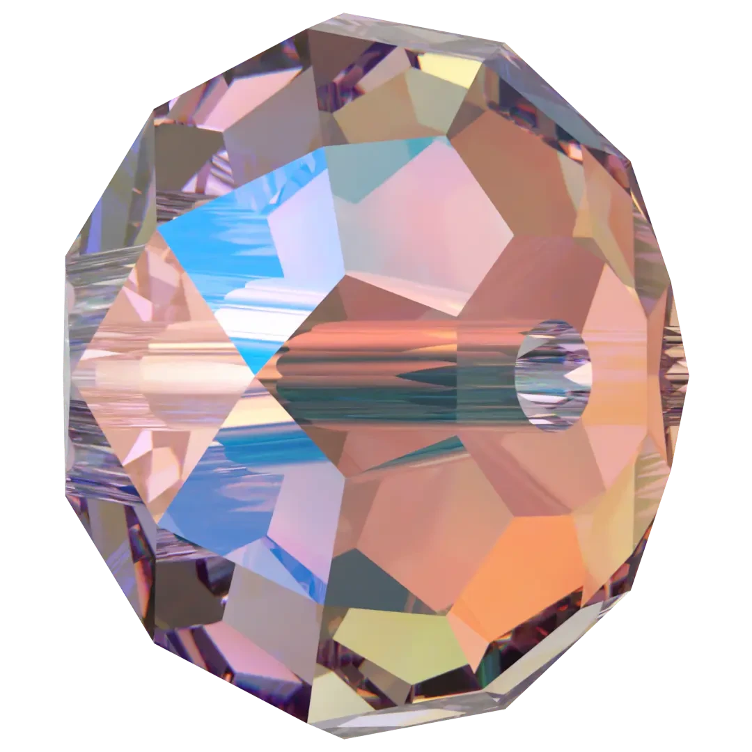 Swarovski Crystal Beads Briolette (5040) Light Amethyst Shimmer 2X(Swarovski 5040 Beads Briolette Light Amethyst Shimmer 2x) 4 Swarovski Crystal Beads Briolette (5040) Light Amethyst Shimmer 2X(Swarovski 5040 Beads Briolette Light Amethyst Shimmer 2x) - Image 2