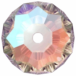 Serinity Crystal Beads Briolette (5040) Light Amethyst Shimmer 2X(Serinity 5040 Beads Briolette Light Amethyst Shimmer 2x) -BlueStreak Crystal Shop Serinity Crystal Beads Briolette 5040 Light Amethyst Shimmer 2X 3 1