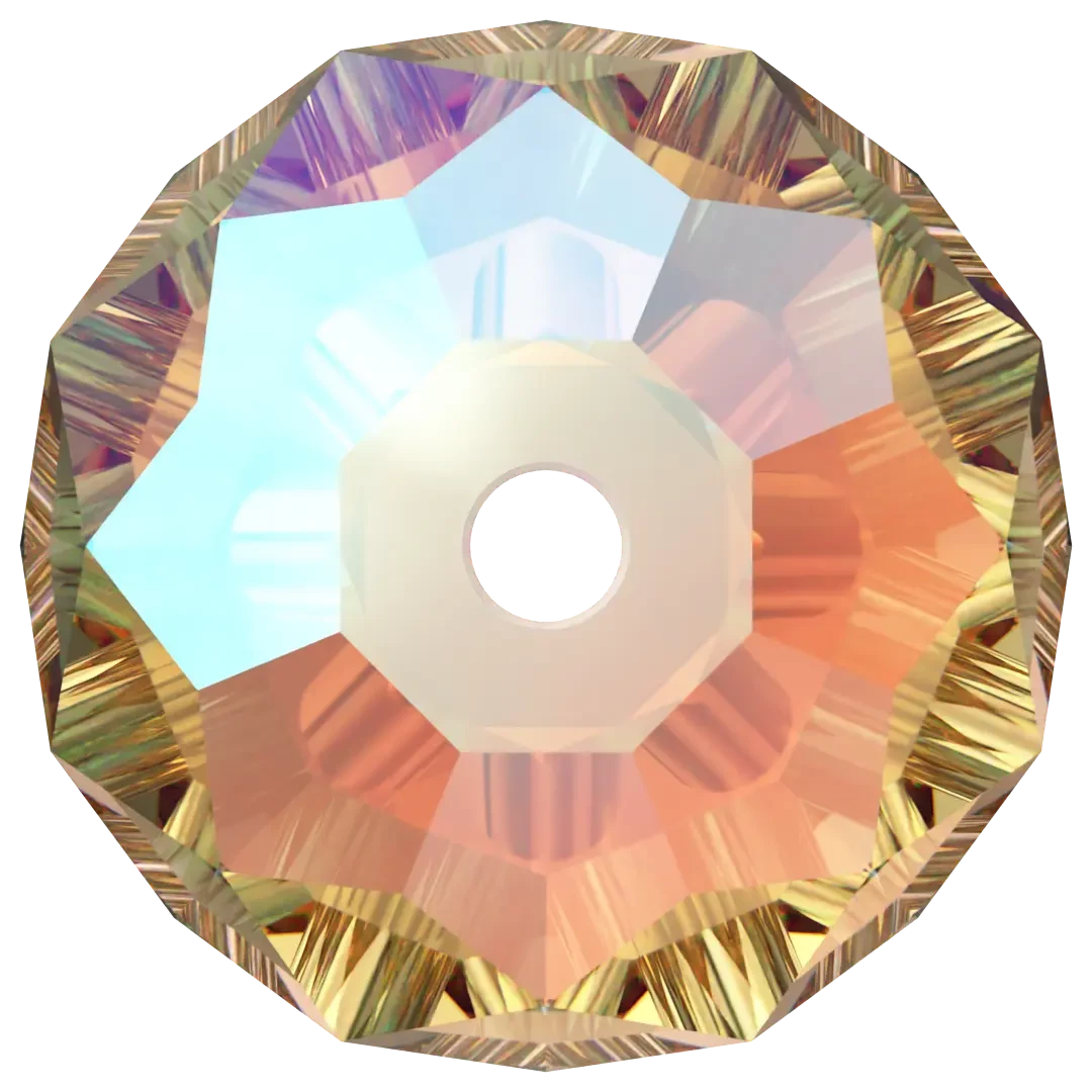 Swarovski Crystal Beads Briolette (5040) Light Colorado Topaz Shimmer 2X(Swarovski 5040 Beads Briolette Light Colorado Topaz Shimmer 2x) 5 Swarovski Crystal Beads Briolette (5040) Light Colorado Topaz Shimmer 2X(Swarovski 5040 Beads Briolette Light Colorado Topaz Shimmer 2x) - Image 3