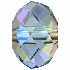 Swarovski Crystal Beads Briolette (5040) Light Sapphire Shimmer 2X(Swarovski 5040 Beads Briolette Light Sapphire Shimmer 2x)