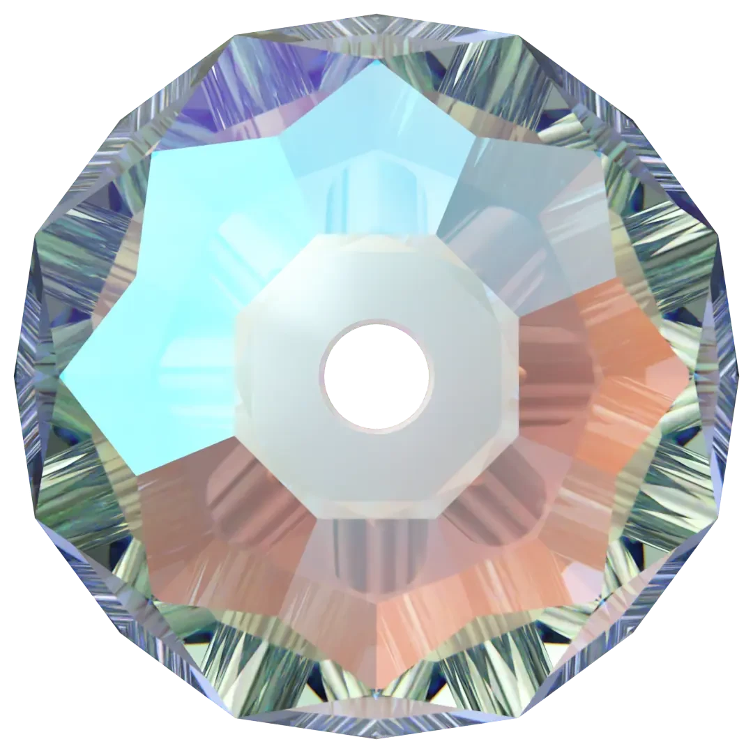 Swarovski Crystal Beads Briolette (5040) Light Sapphire Shimmer 2X(Swarovski 5040 Beads Briolette Light Sapphire Shimmer 2x) 5 Swarovski Crystal Beads Briolette (5040) Light Sapphire Shimmer 2X(Swarovski 5040 Beads Briolette Light Sapphire Shimmer 2x) - Image 3