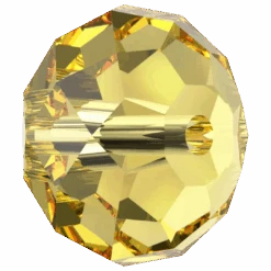 Swarovski Crystal Beads Briolette (5040) Light Topaz(Swarovski 5040 Beads Briolette Light Topaz) -BlueStreak Crystal Shop Serinity Crystal Beads Briolette 5040 Light Topaz 2