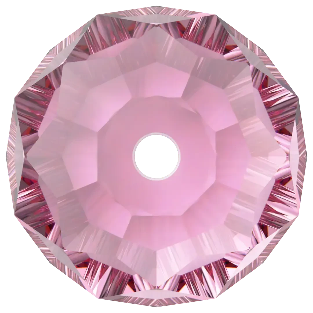 Swarovski Crystal Beads Briolette (5040) Rose(Swarovski Crystal Beads Briolette 5040 Rose) 5 Swarovski Crystal Beads Briolette (5040) Rose(Swarovski Crystal Beads Briolette 5040 Rose) - Image 3