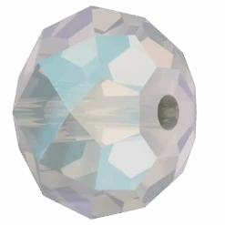 Swarovski Crystal Beads Briolette (5040) White Opal Shimmer 2X(Swarovski 5040 Beads Briolette White Opal Shimmer 2x) -BlueStreak Crystal Shop Serinity Crystal Beads Briolette 5040 White Opal Shimmer 2X 3