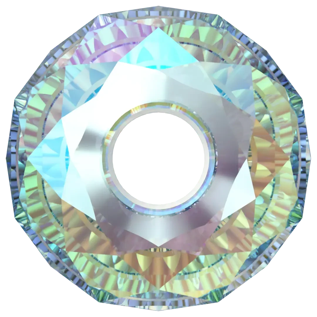 Serinity Crystal Beads Briolette XL Hole (5042) Aquamarine Shimmer 2X(Serinity 5042 Beads Briolette Large Hole Aquamarine Shimmer 2x) 5 Serinity Crystal Beads Briolette XL Hole (5042) Aquamarine Shimmer 2X(Serinity 5042 Beads Briolette Large Hole Aquamarine Shimmer 2x) - Image 3