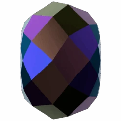 Serinity Crystal Beads Briolette XL Hole (5042) Jet Shimmer 2X(Serinity 5042 Beads Briolette Large Hole Jet Shimmer 2x)