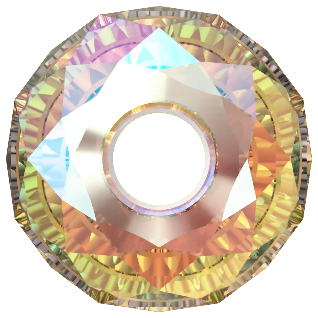 Swarovski Crystal Beads Briolette XL Hole (5042) Light Colorado Topaz Shimmer 2X(Swarovski 5042 Beads Briolette Large Hole Light Colorado Topaz Shimmer 2x) 5 Swarovski Crystal Beads Briolette XL Hole (5042) Light Colorado Topaz Shimmer 2X(Swarovski 5042 Beads Briolette Large Hole Light Colorado Topaz Shimmer 2x) - Image 3