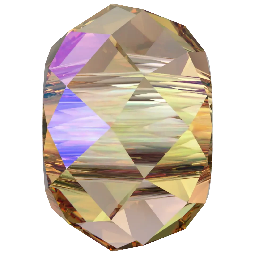 Swarovski Crystal Beads Briolette XL Hole (5042) Light Colorado Topaz Shimmer 2X(Swarovski 5042 Beads Briolette Large Hole Light Colorado Topaz Shimmer 2x) 3 Swarovski Crystal Beads Briolette XL Hole (5042) Light Colorado Topaz Shimmer 2X(Swarovski 5042 Beads Briolette Large Hole Light Colorado Topaz Shimmer 2x)