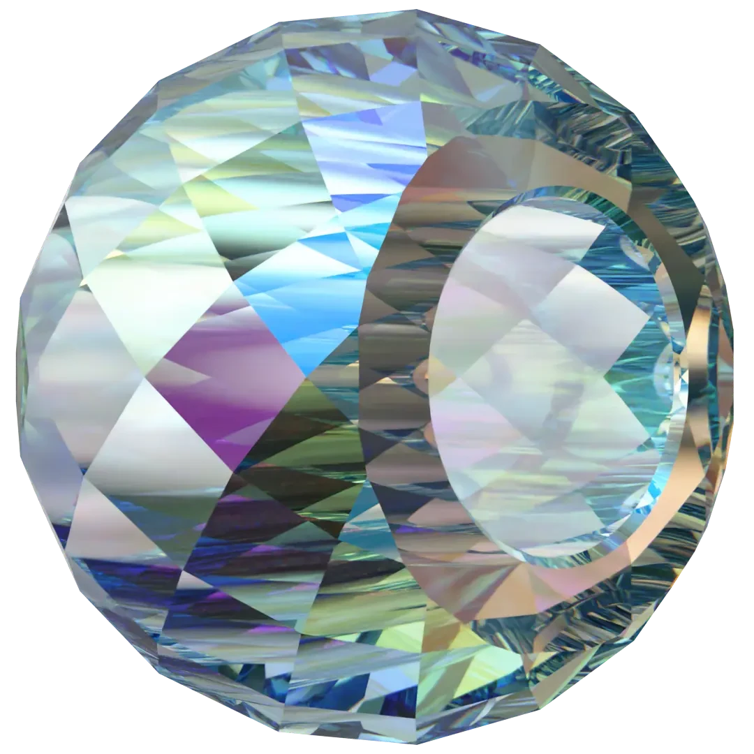 Swarovski Crystal Beads Briolette XXL Hole (5043) Aquamarine Shimmer 2X(Swarovski 5043 Beads Briolette Xxl Hole Aquamarine Shimmer 2x) 4 Swarovski Crystal Beads Briolette XXL Hole (5043) Aquamarine Shimmer 2X(Swarovski 5043 Beads Briolette Xxl Hole Aquamarine Shimmer 2x) - Image 2