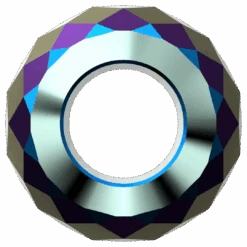 Swarovski Crystal Beads Briolette XXL Hole (5043) Jet Shimmer 2X(Swarovski 5043 Beads Briolette Xxl Hole Jet Shimmer 2x) -BlueStreak Crystal Shop Serinity Crystal Beads Briolette XXL Hole 5043 Jet Shimmer 2X 3