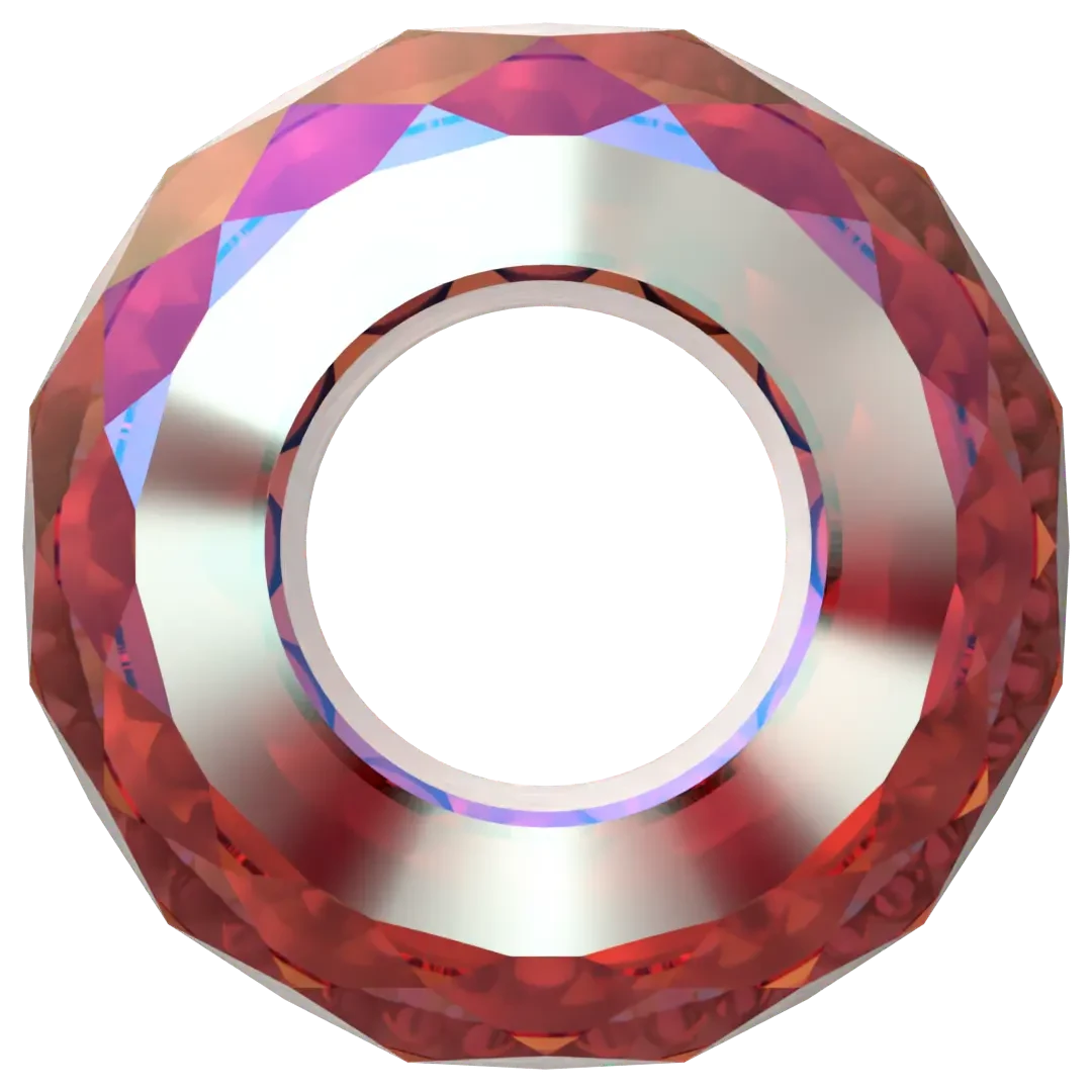 Swarovski Crystal Beads Briolette XXL Hole (5043) Scarlet Shimmer 2X(Swarovski 5043 Beads Briolette Xxl Hole Scarlet Shimmer 2x) 5 Swarovski Crystal Beads Briolette XXL Hole (5043) Scarlet Shimmer 2X(Swarovski 5043 Beads Briolette Xxl Hole Scarlet Shimmer 2x) - Image 3