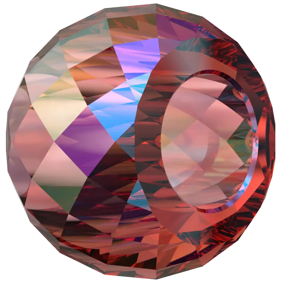 Swarovski Crystal Beads Briolette XXL Hole (5043) Scarlet Shimmer 2X(Swarovski 5043 Beads Briolette Xxl Hole Scarlet Shimmer 2x) 4 Swarovski Crystal Beads Briolette XXL Hole (5043) Scarlet Shimmer 2X(Swarovski 5043 Beads Briolette Xxl Hole Scarlet Shimmer 2x) - Image 2