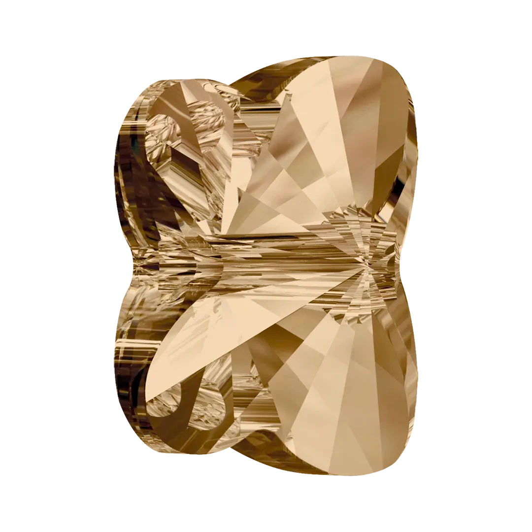 Serinity Crystal Beads Butterfly (5754) Crystal Golden Shadow(Serinity 5754 Beads Butterfly Crystal Golden Shadow) 4 Serinity Crystal Beads Butterfly (5754) Crystal Golden Shadow(Serinity 5754 Beads Butterfly Crystal Golden Shadow) - Image 2