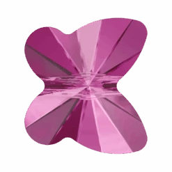 Serinity Crystal Beads Butterfly (5754) Fuchsia(Serinity Crystal Beads Butterfly 5754 Fuchsia)