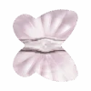 Swarovski Crystal Beads Butterfly (5754) Light Rose(Swarovski 5754 Beads Butterfly Light Rose) -BlueStreak Crystal Shop Serinity Crystal Beads Butterfly 5754 Light Rose