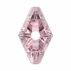 Swarovski Crystal Beads Butterfly (5754) Light Rose(Swarovski 5754 Beads Butterfly Light Rose) -BlueStreak Crystal Shop Serinity Crystal Beads Butterfly 5754 Light Rose 3