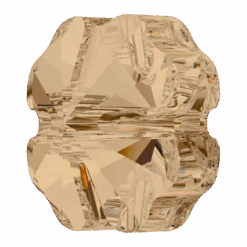 Swarovski Crystal Beads Clover (5752) Crystal Golden Shadow(Swarovski 5752 Beads Clover Crystal Golden Shadow) -BlueStreak Crystal Shop Serinity Crystal Beads Clover 5752 Crystal Golden Shadow 2