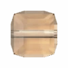 Swarovski Crystal Beads Cube (5601) Light Colorado Topaz(Swarovski 5601 Beads Cube Light Colorado Topaz) -BlueStreak Crystal Shop Serinity Crystal Beads Cube 5601 Light Colorado Topaz