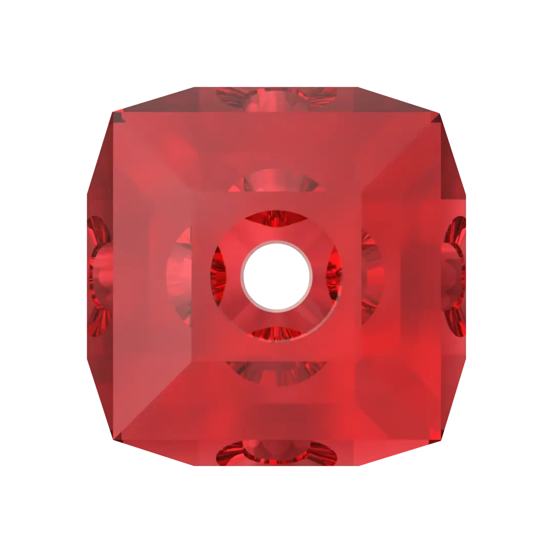 Swarovski Crystal Beads Cube (5601) Light Siam(Swarovski 5601 Beads Cube Light Siam) 5 Swarovski Crystal Beads Cube (5601) Light Siam(Swarovski 5601 Beads Cube Light Siam) - Image 3