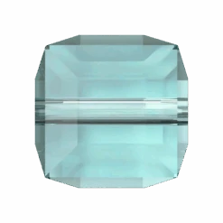 Serinity Crystal Beads Cube (5601) Light Turquoise(Serinity 5601 Beads Cube Light Turquoise)