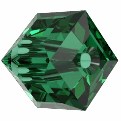 Swarovski Crystal Beads Cube (5601) Majestic Green(Swarovski Crystal Beads Cube 5601 Majestic Green) -BlueStreak Crystal Shop Serinity Crystal Beads Cube 5601 Majestic Green 2