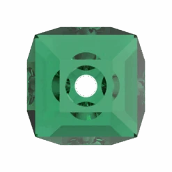 Swarovski Crystal Beads Cube (5601) Majestic Green(Swarovski Crystal Beads Cube 5601 Majestic Green) -BlueStreak Crystal Shop Serinity Crystal Beads Cube 5601 Majestic Green 3