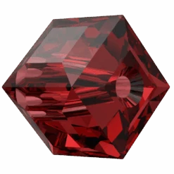 Swarovski Crystal Beads Cube (5601) Siam(Swarovski 5601 Beads Cube Siam) -BlueStreak Crystal Shop Serinity Crystal Beads Cube 5601 Siam 2