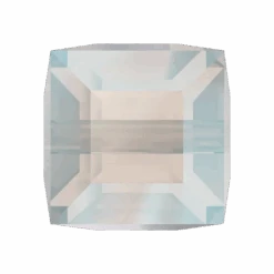 Swarovski Crystal Beads Cube (5601) White Opal Shimmer(Swarovski 5601 Beads Cube White Opal Shimmer)