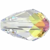 Swarovski Crystal Beads Drop (5500) Crystal AB(Swarovski 5500 Beads Pear Crystal Ab)