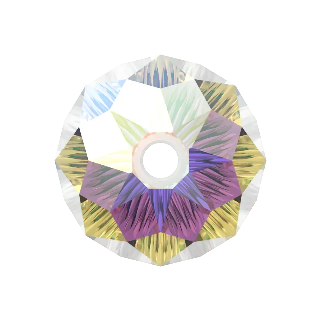 Swarovski Crystal Beads Drop (5500) Crystal AB(Swarovski 5500 Beads Pear Crystal Ab) 5 Swarovski Crystal Beads Drop (5500) Crystal AB(Swarovski 5500 Beads Pear Crystal Ab) - Image 3