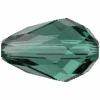 Swarovski Crystal Beads Drop (5500) Emerald(Swarovski Crystal Beads Drop 5500 Emerald) -BlueStreak Crystal Shop Serinity Crystal Beads Drop 5500 Emerald