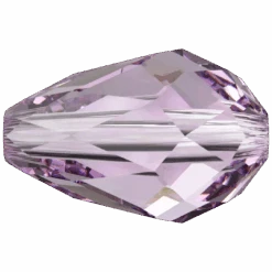 Serinity Crystal Beads Drop (5500) Light Amethyst(Serinity Crystal Beads Drop 5500 Light Amethyst)