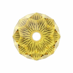 Swarovski Crystal Beads Drop (5500) Light Topaz(Swarovski Crystal Beads Drop 5500 Light Topaz) -BlueStreak Crystal Shop Serinity Crystal Beads Drop 5500 Light Topaz 3 1