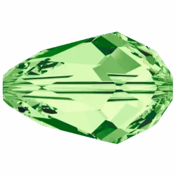 Swarovski Crystal Beads Drop (5500) Peridot(Swarovski Crystal Beads Drop 5500 Peridot)