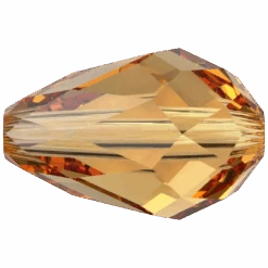 Serinity Crystal Beads Drop (5500) Topaz(Serinity Crystal Beads Drop 5500 Topaz)