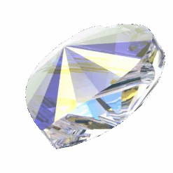 Serinity Crystal Beads Heart (5742) Crystal AB(Serinity 5742 Beads Heart Crystal Ab) -BlueStreak Crystal Shop Serinity Crystal Beads Heart 5742 Crystal AB 2