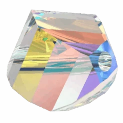 Swarovski Crystal Beads Helix (5020) Crystal AB(Swarovski 5020 Beads Helix Crystal Ab) -BlueStreak Crystal Shop Serinity Crystal Beads Helix 5020 Crystal AB 2