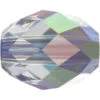 Swarovski Crystal Beads Olive Briolette (5044) Crystal AB(Swarovski 5044 Beads Olive Briolette Crystal Ab) -BlueStreak Crystal Shop Serinity Crystal Beads Olive Briolette 5044 Crystal AB